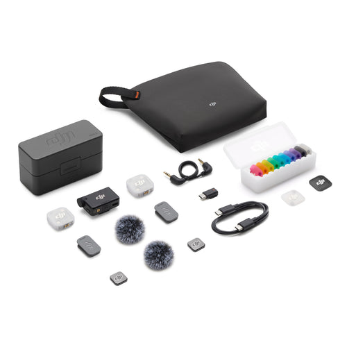 Dji mic mini 2 (2 TX + 1 RX + estuche)
